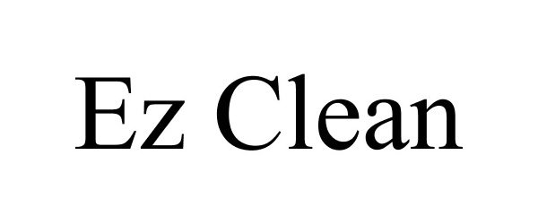 Trademark Logo EZ CLEAN