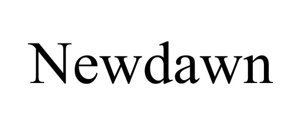 Trademark Logo NEWDAWN