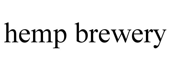 Trademark Logo HEMP BREWERY