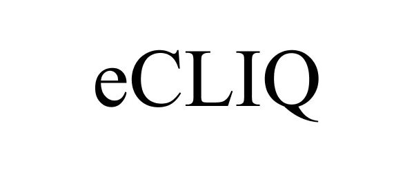 Trademark Logo ECLIQ