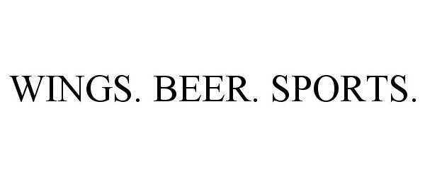  WINGS. BEER. SPORTS.