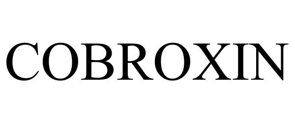 Trademark Logo COBROXIN