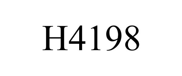  H4198
