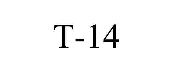 Trademark Logo T-14