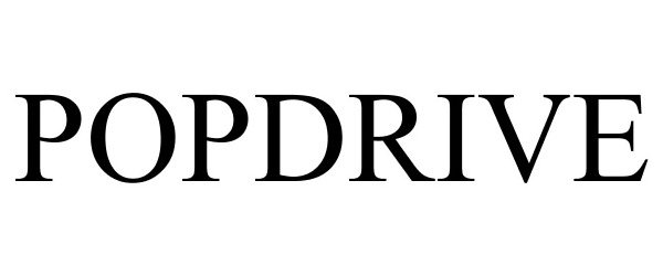 Trademark Logo POPDRIVE