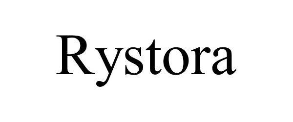 Trademark Logo RYSTORA