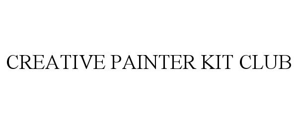  CREATIVE PAINTER KIT CLUB