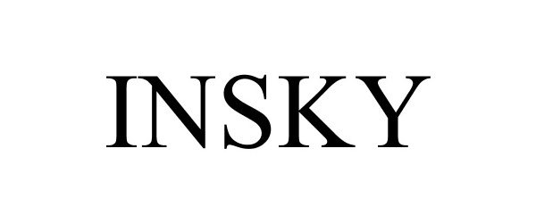 Trademark Logo INSKY