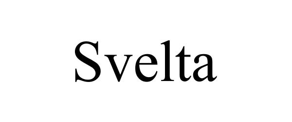  SVELTA