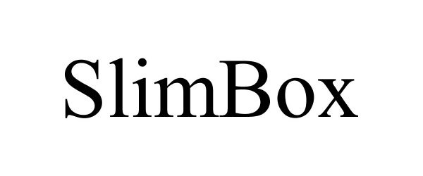 Trademark Logo SLIMBOX