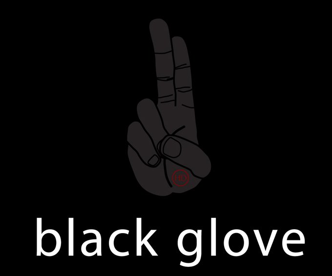 Trademark Logo HD BLACK GLOVE