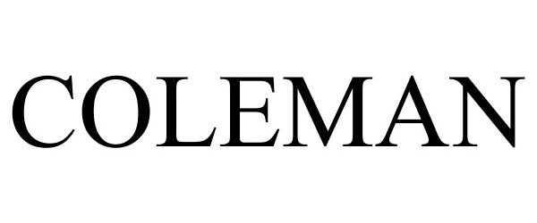 Trademark Logo COLEMAN