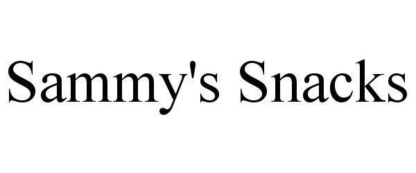  SAMMY'S SNACKS