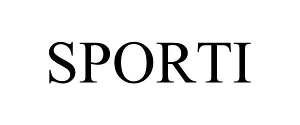 Trademark Logo SPORTI