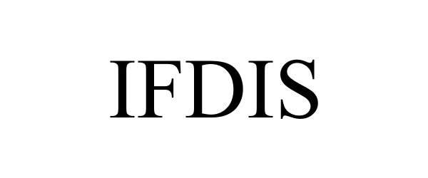 Trademark Logo IFDIS