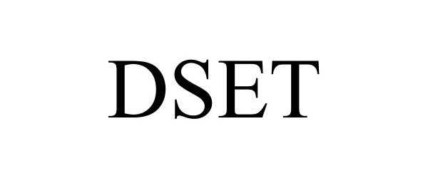 Trademark Logo DSET