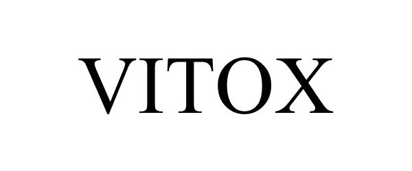 Trademark Logo VITOX