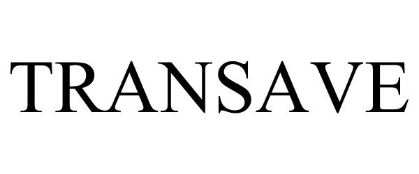 Trademark Logo TRANSAVE