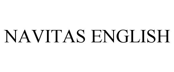 Trademark Logo NAVITAS ENGLISH