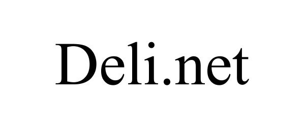 Trademark Logo DELI.NET