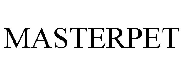 Trademark Logo MASTERPET