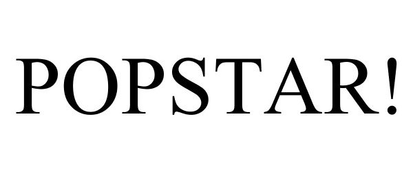 Trademark Logo POPSTAR!