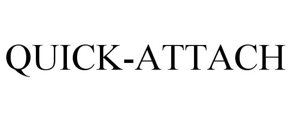 Trademark Logo QUICK-ATTACH