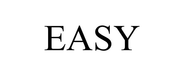 Trademark Logo EASY