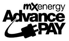 Trademark Logo MXENERGY ADVANCE PAY