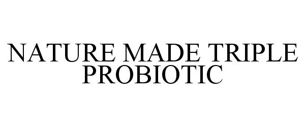  NATURE MADE TRIPLE PROBIOTIC