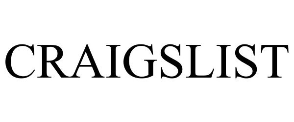 Trademark Logo CRAIGSLIST
