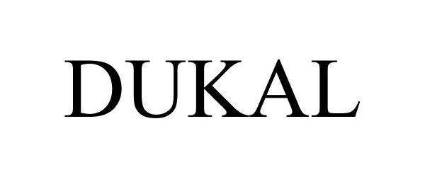 Trademark Logo DUKAL