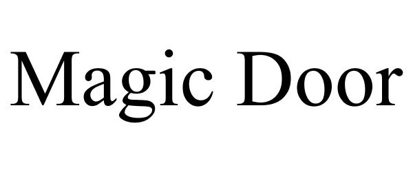 Trademark Logo MAGIC DOOR