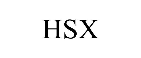 Trademark Logo HSX