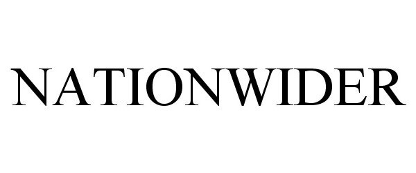 Trademark Logo NATIONWIDER