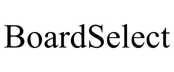 Trademark Logo BOARDSELECT