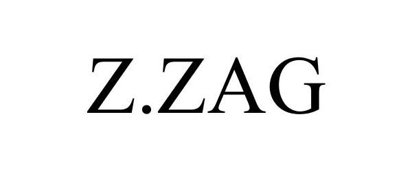 Trademark Logo Z.ZAG