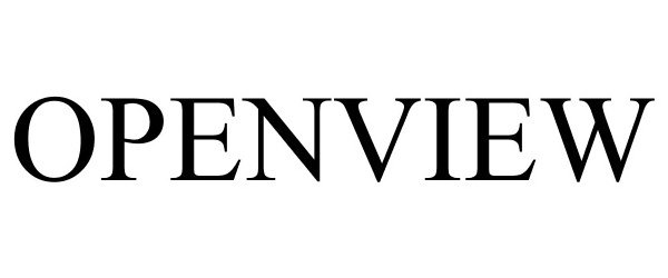Trademark Logo OPENVIEW