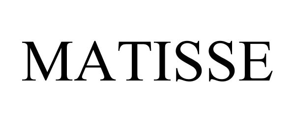 Trademark Logo MATISSE