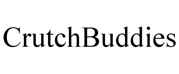Trademark Logo CRUTCHBUDDIES