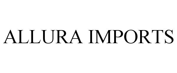 Trademark Logo ALLURA IMPORTS