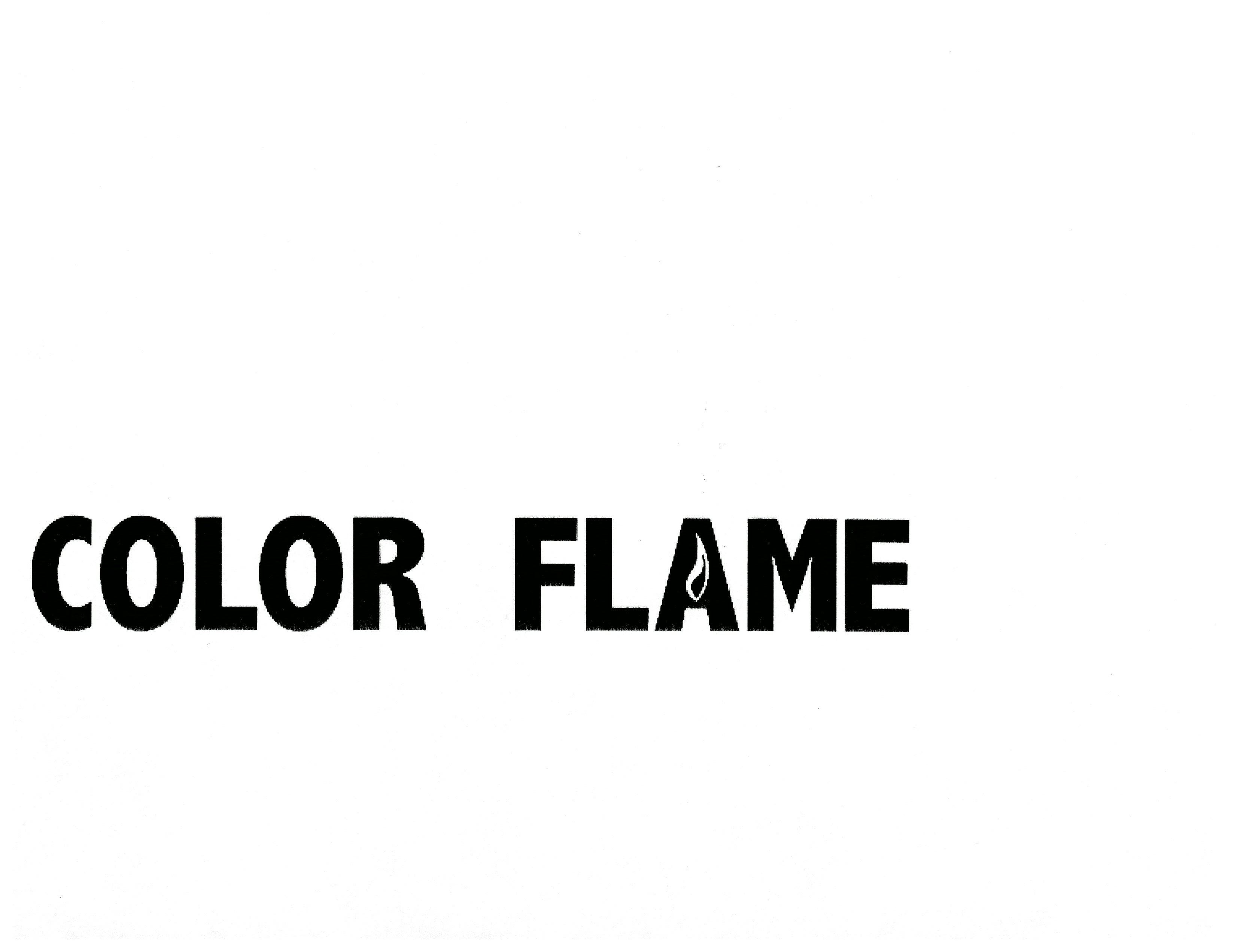 Trademark Logo COLOR FLAME