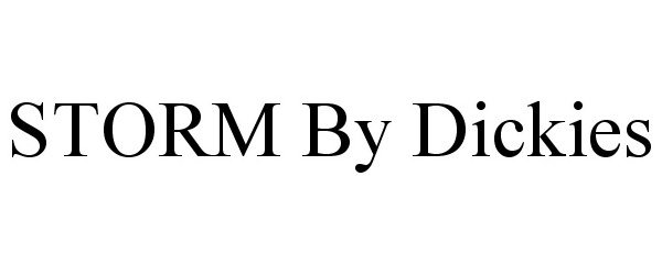 Trademark Logo STORM BY DICKIES