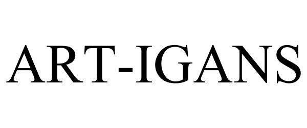 Trademark Logo ART-IGANS