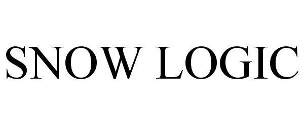 Trademark Logo SNOW LOGIC