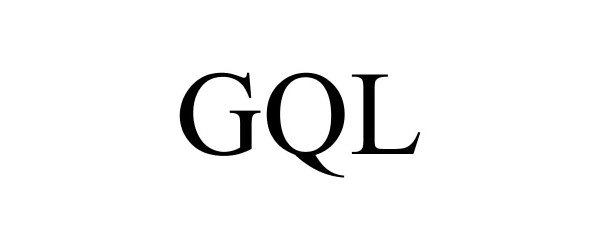 Trademark Logo GQL