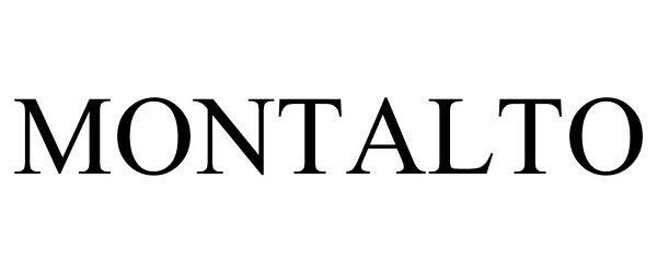 Trademark Logo MONTALTO