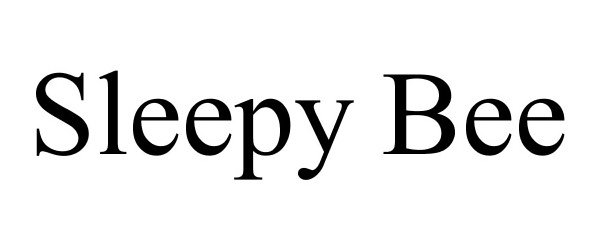 Trademark Logo SLEEPY BEE