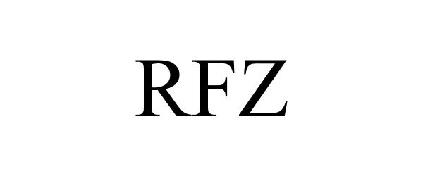 Trademark Logo RFZ