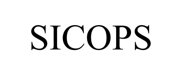 Trademark Logo SICOPS
